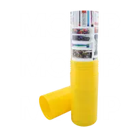 Emballage cylindrique en plastique