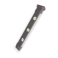 Tubes rectangulaires en plastique transparent