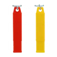 Tubes rectangulaires à cran