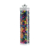 Tube fermé transparent