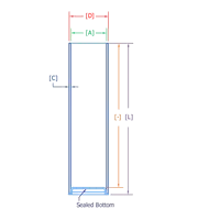 Tube semi-rigide transparent