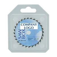 Emballage pour outils coupants circulaires
