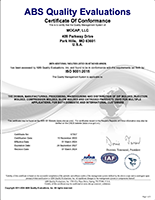 Certificat ISO 9001:2015, MOCAP