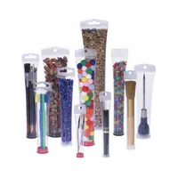 Tubes plastiques point de vente Tube transparent perforation européenne