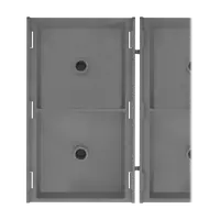 Emballage compartimenté pour inserts de séparation Emballage détachable pour inserts en carbure