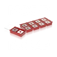Boîtes pour plaquettes de fraisage indexables Insert Box Snap Pak's