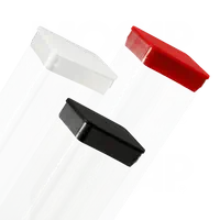 Cleartec - Bouchons Carrés polypropylène