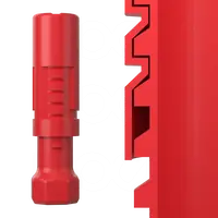 Tube de verrouillage extensible rond
