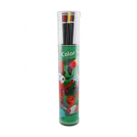 Tube d`emballage plastique transparent Tubes plastiques à paroi ultrafine avec bouchons